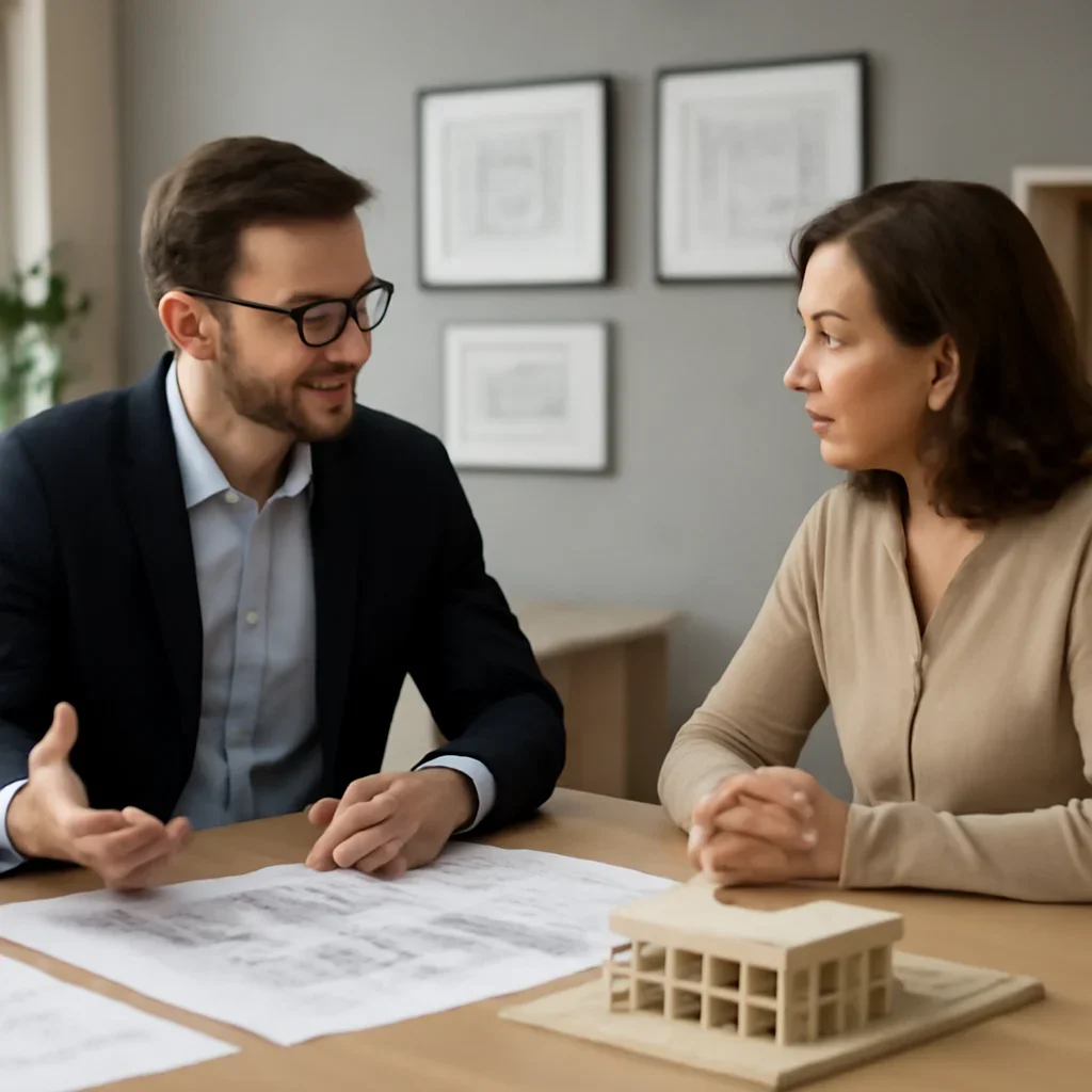 Architect-client consultation about design-build vs design-bid-build