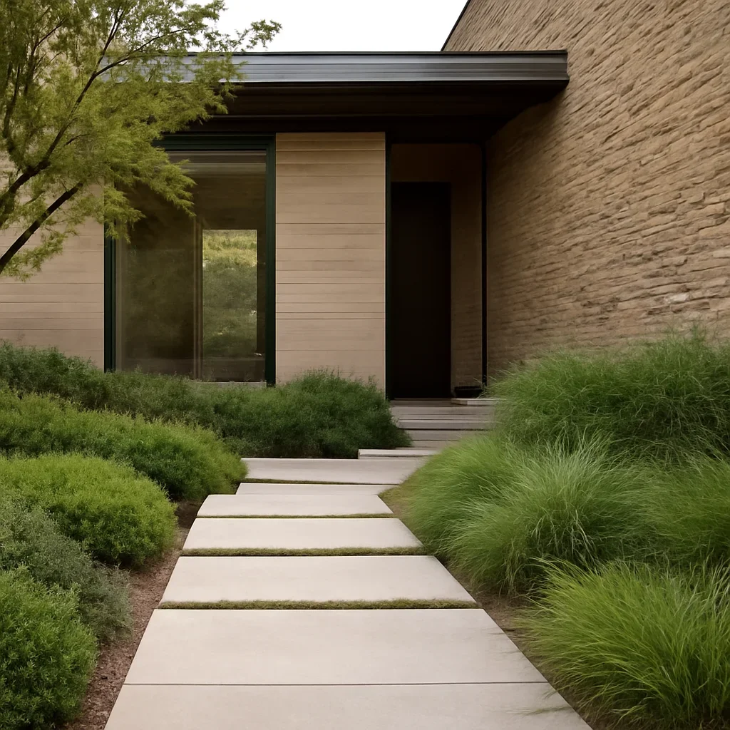 Landscape Integration detail image with architecture and material texture