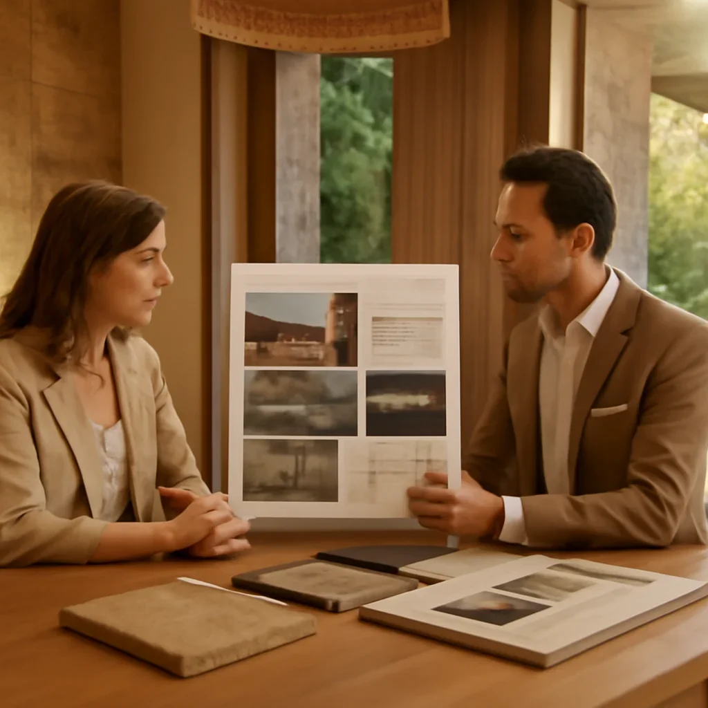 Architectural consultation image tied to place-based architecture