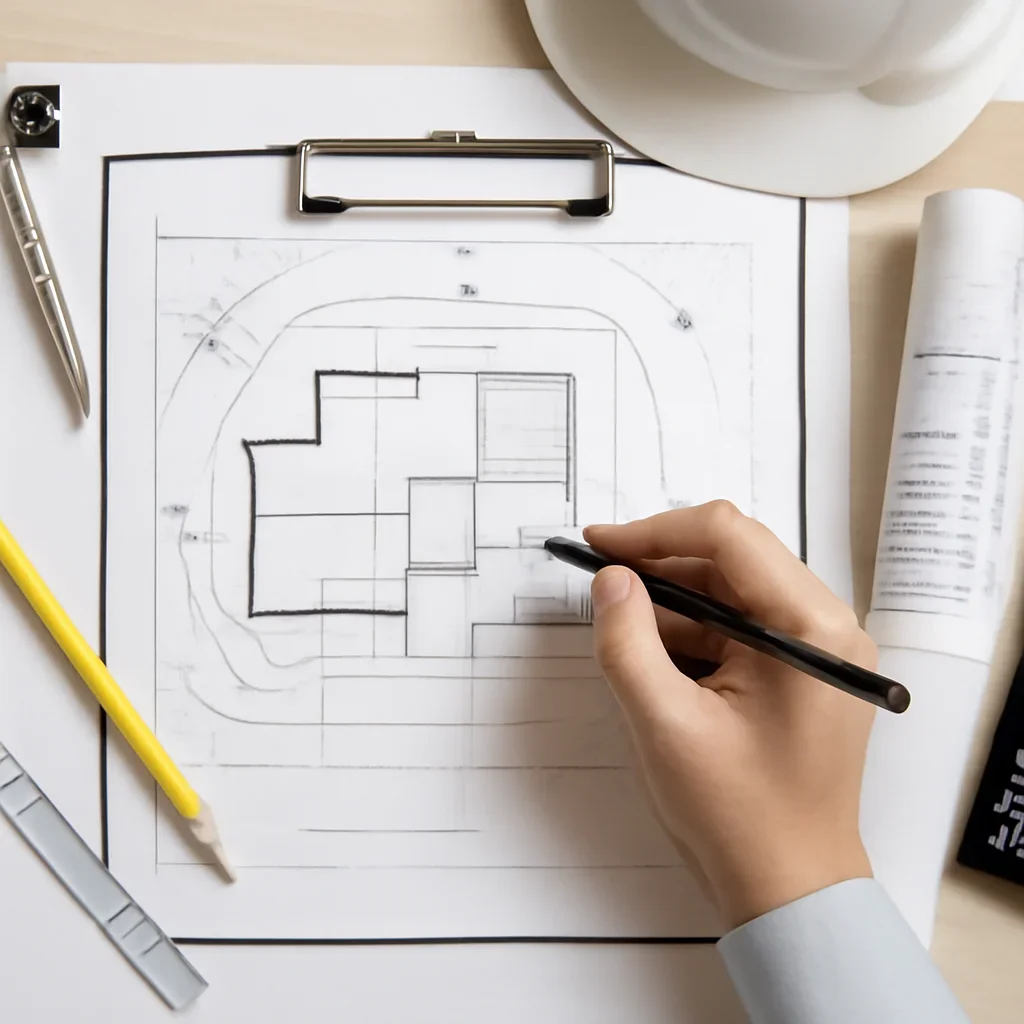 Site Planning & Permitting architectural coordination image