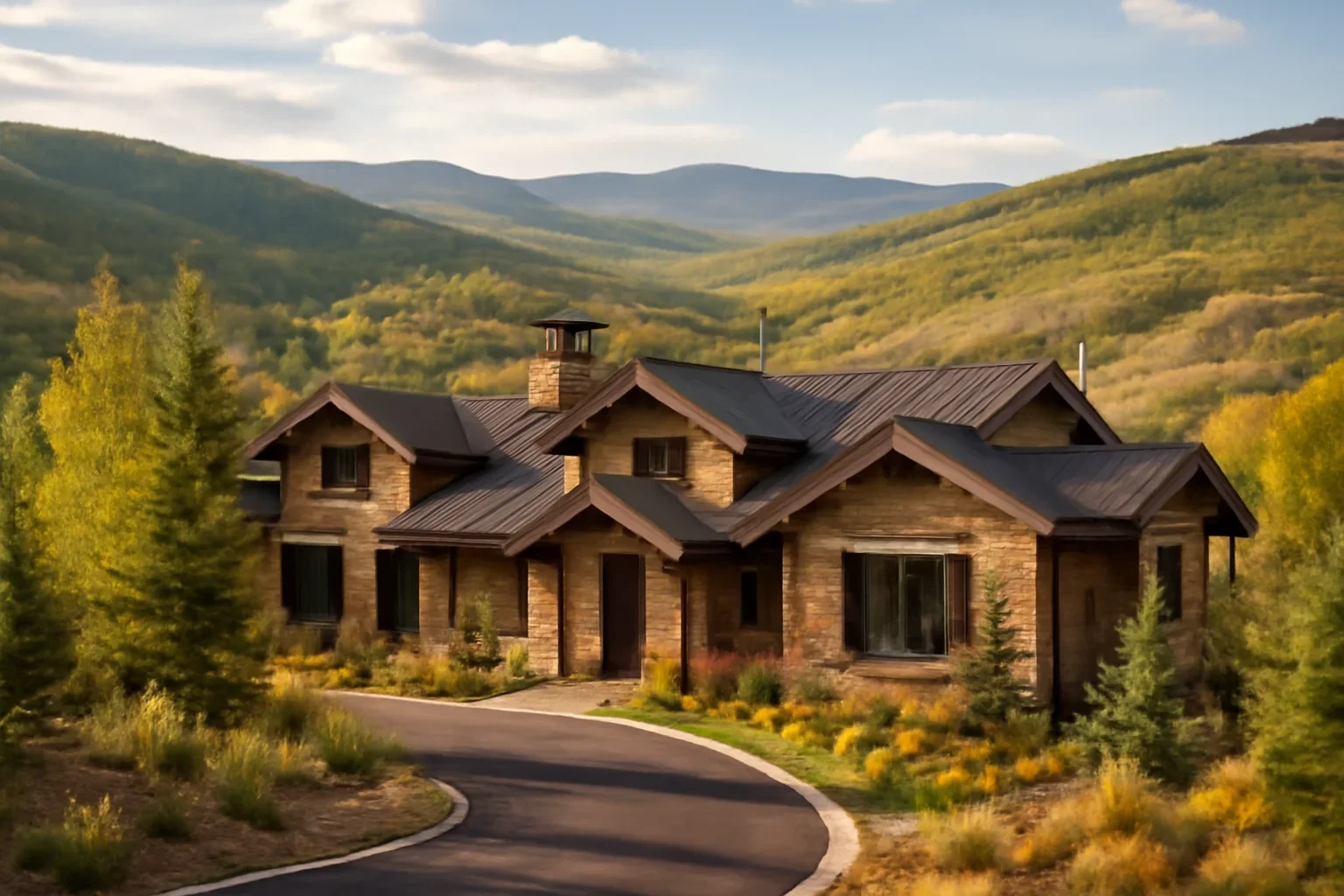 Park City, UT landscape and custom home architecture