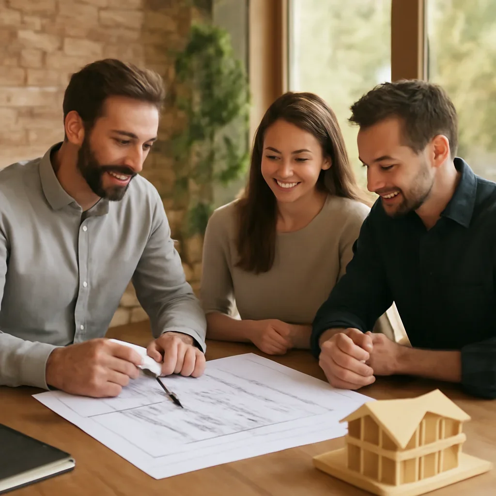Design-build consultation image for custom homes