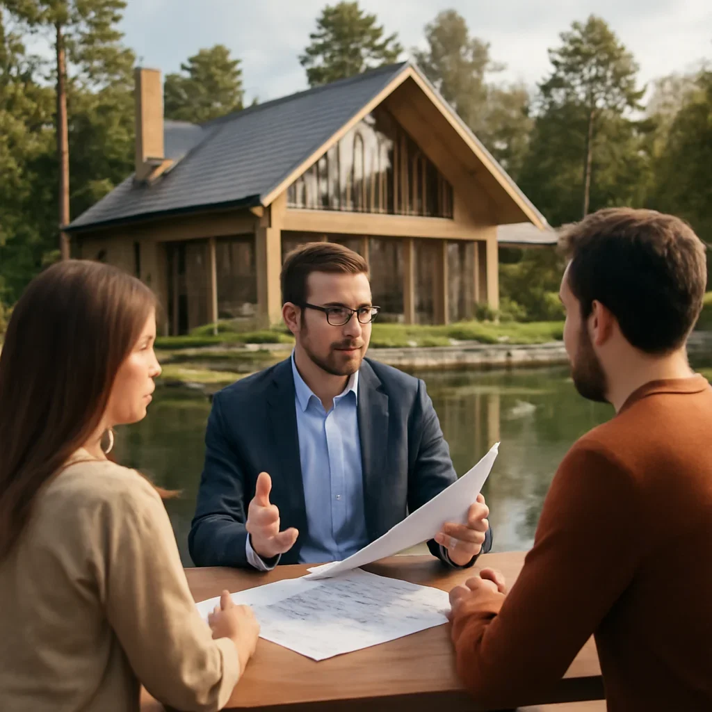 Design-build consultation image for lake houses